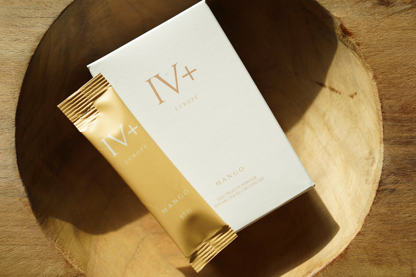 IV+ MANGO - Electrolyte Hydration Powder (10 Sticks)