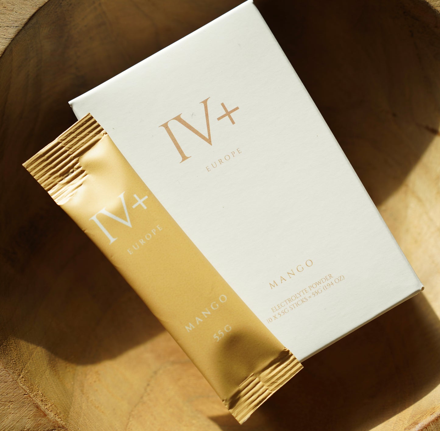 IV+ MANGO – Premium οργανική σκόνη ενυδάτωσης (10 στικ)